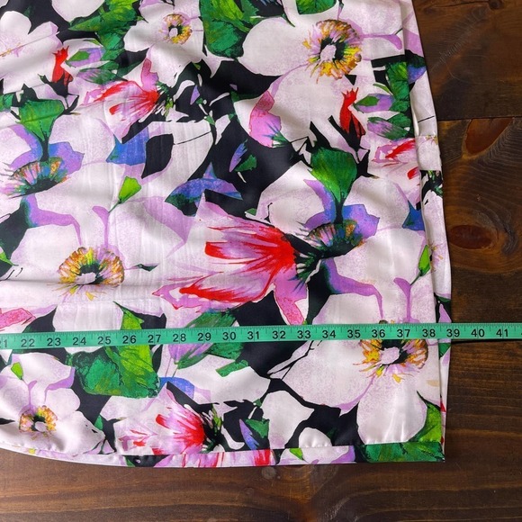 Lauren Ralph Lauren Floral Botanical Sleeveless Knee Length Dress Women's 14 - Picture 8 of 8